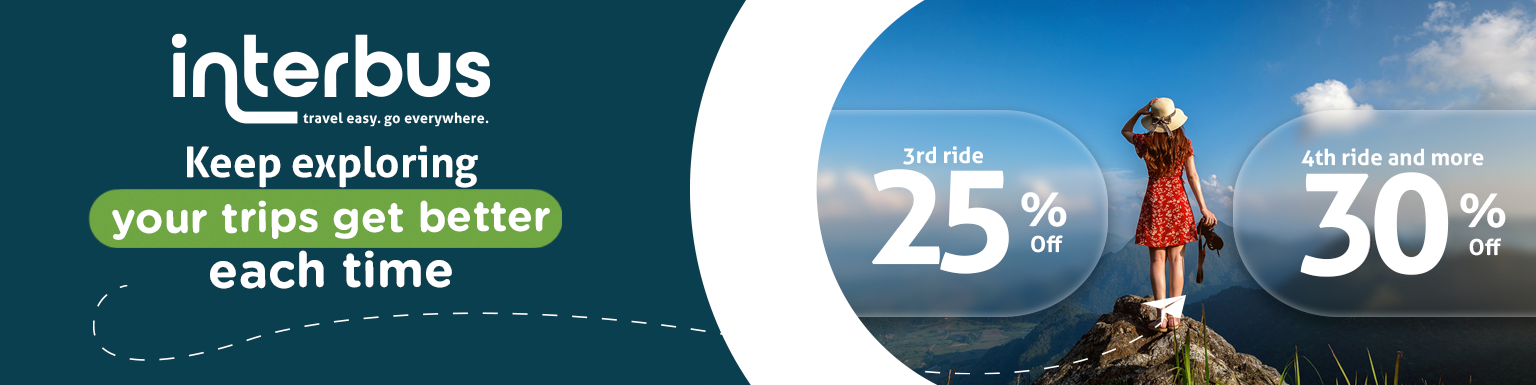 Every ride takes you further and gives you more back, 3rd ride 25% off, 4th ride and more 30%off